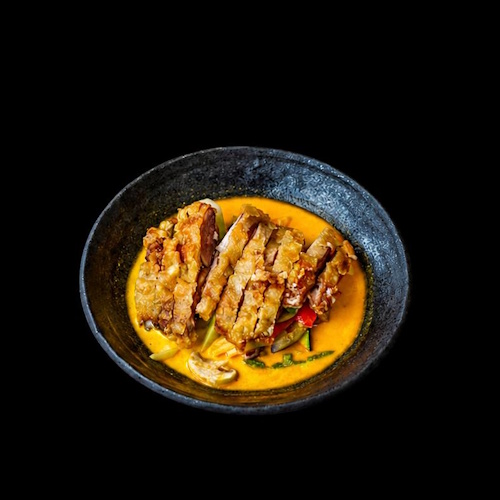 Gelbes-Curry Ente