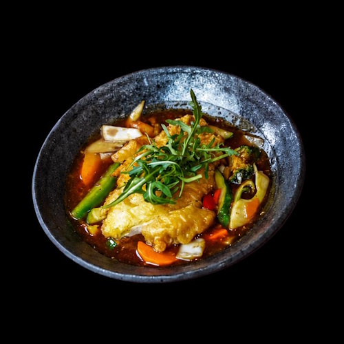 Knuspriges Hähnchen (scharf)