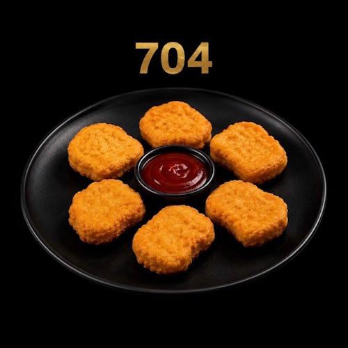 Chicken Nuggets, 6 Stück