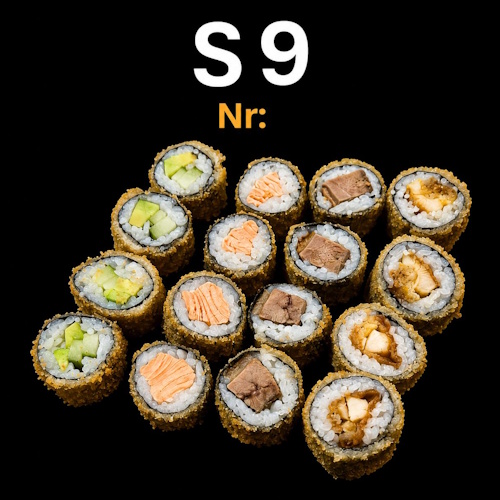 S9 - Mittagstisch - Bento Small Roll - Frittierte Box