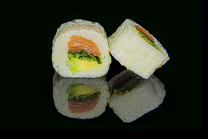 Rocket Shake Roll mit Reis, 8 Stück