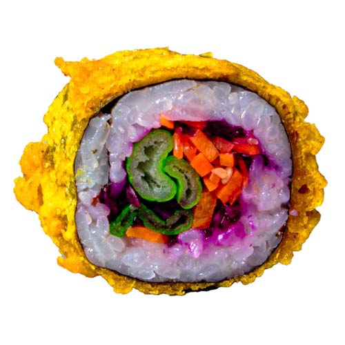 113: Crunchy Gemüse Roll, 8 Stück