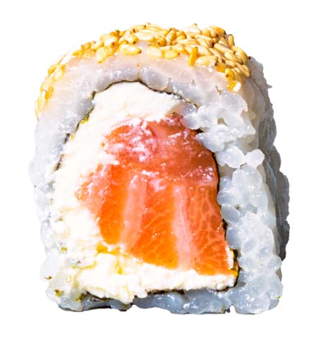52: Inside Out Lachs, Frischkäse, 8 Stück