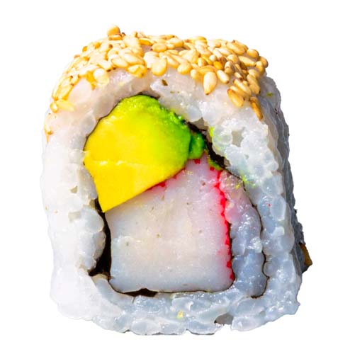 81: Inside Out Surimi, Avocado, 8 Stück