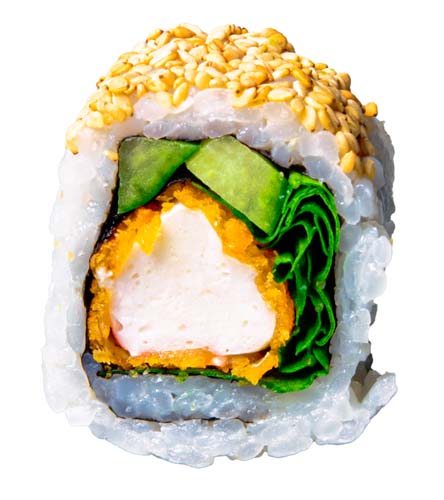 96: Inside Out Vegane Garnele, Rucola, Gurke (vegetarisch, vegan), 8 Stück