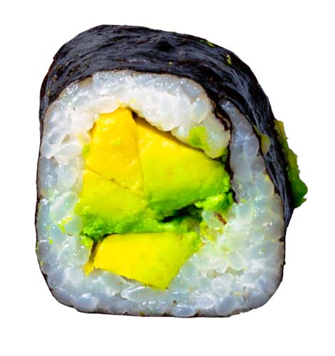 31: Maki Avocado (vegetarisch, vegan), 8 Stück