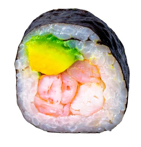 27: Maki Ebi, Avocado, 8 Stück