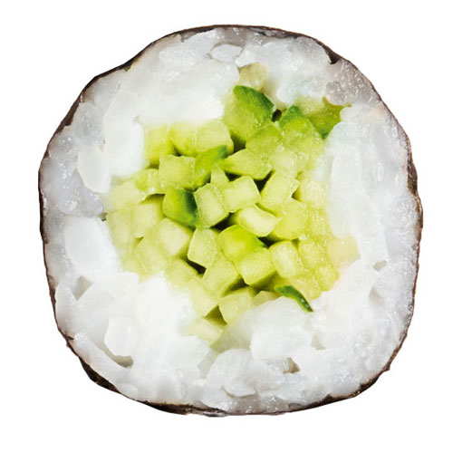 35: Maki Gurke (vegetarisch, vegan), 8 Stück