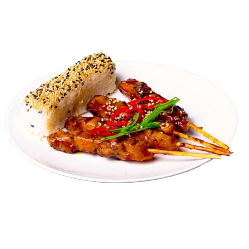 3: Yakitori-Spieße, 6 Stück