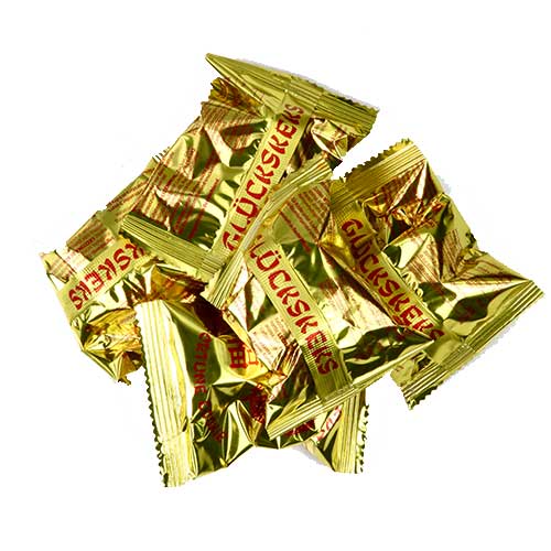 Glückskekse, 5 Stück