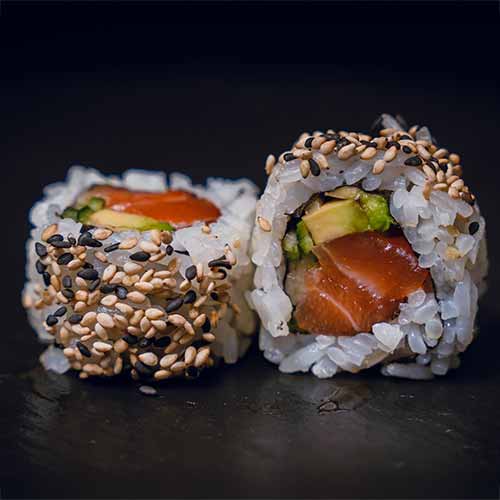 California Lachs Roll, 8 Stück